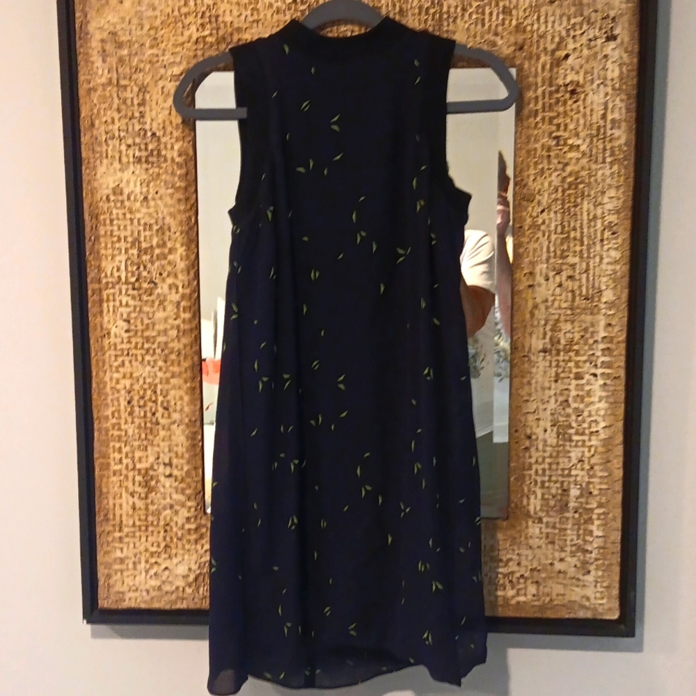 A LC Black and Green Dress